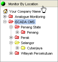 iSCADA CMMS - Monitor by Location